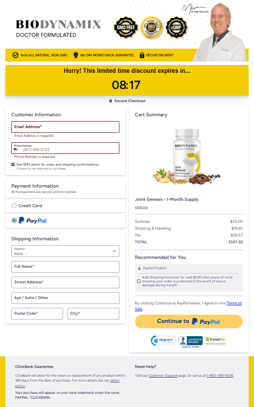 Joint Genesis-Secure-Checkout